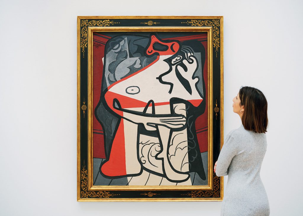 Femme dans un fauteuil Picasso