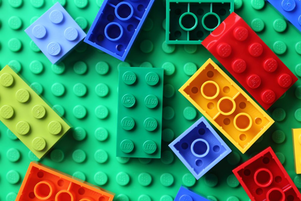 Lego mattoncini sostenibili